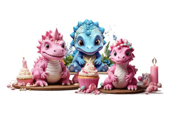Animal Character Dinosaur Cartoon Frame: A Playful Design Asset