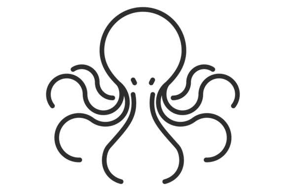 The Octopus Line Icon: A Sea Animal for Modern Design