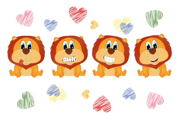 Unleashing Creativity with the Cute Lion Animal Cartoon Typeface